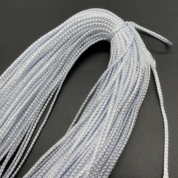 5/$10   9 YARDS 2MM Paracord Parachute Cord  WHITE SILVER - Picture 1 of 4